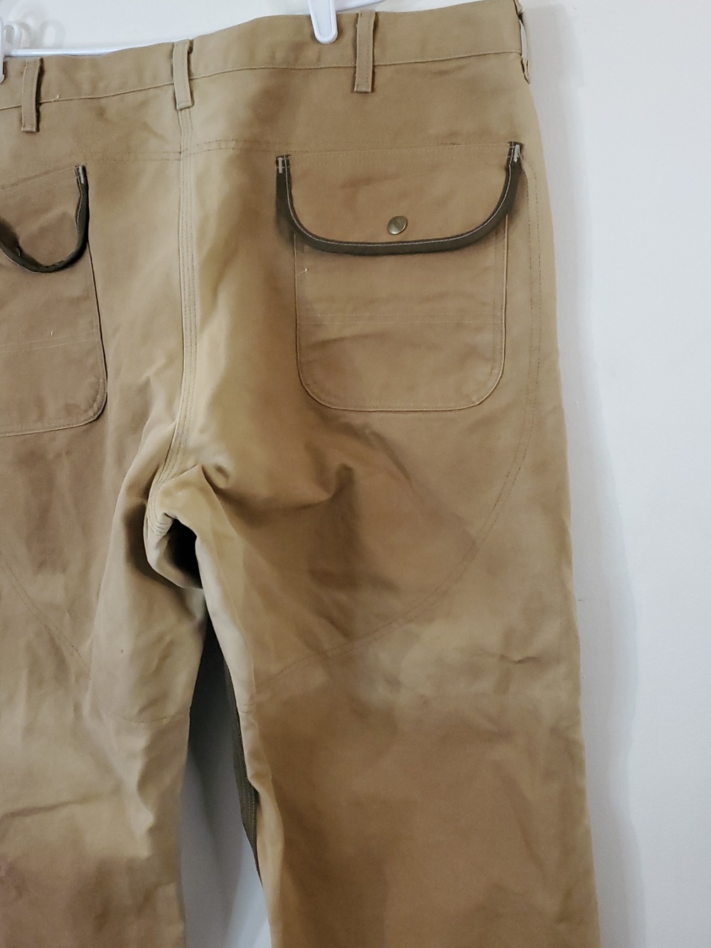 Vintage Carhartt Union Made Double Knee Hunting Pants Size 46×32 Briar Protect - Picture 6 of 15